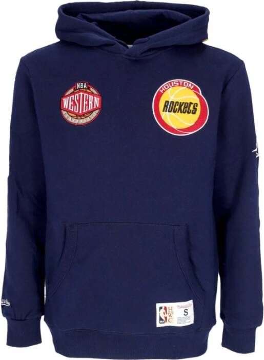 Mitchell & Ness Hoodies Blauw Heren