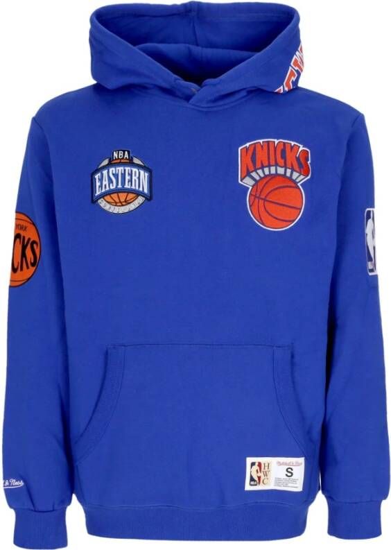 Mitchell & Ness Hoodies Blauw Heren