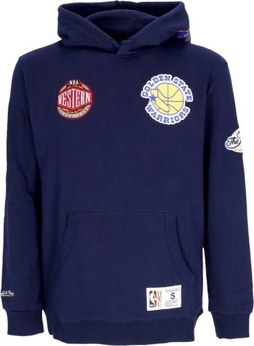 Mitchell & Ness Hoodies Blauw Heren