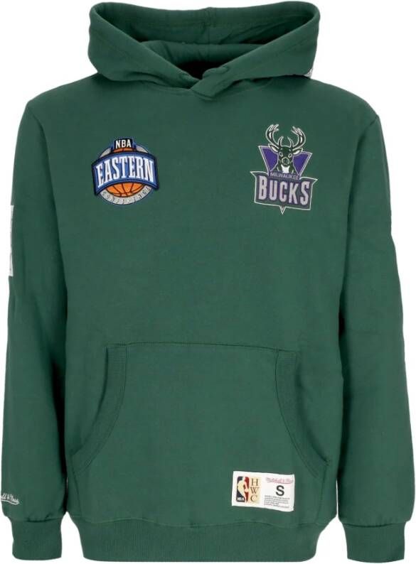 Mitchell & Ness Hoodies Groen Heren