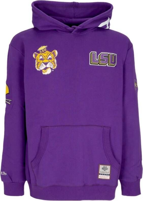 Mitchell & Ness Hoodies Purple Heren