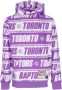 Mitchell & Ness NBA Teamwrap Hoodie Toronto Purple Heren - Thumbnail 1
