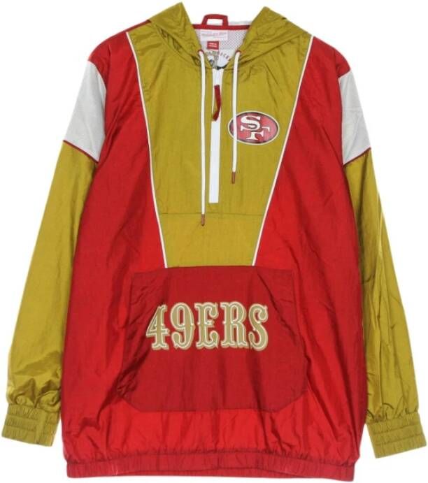 Mitchell & Ness jasje Rood Heren