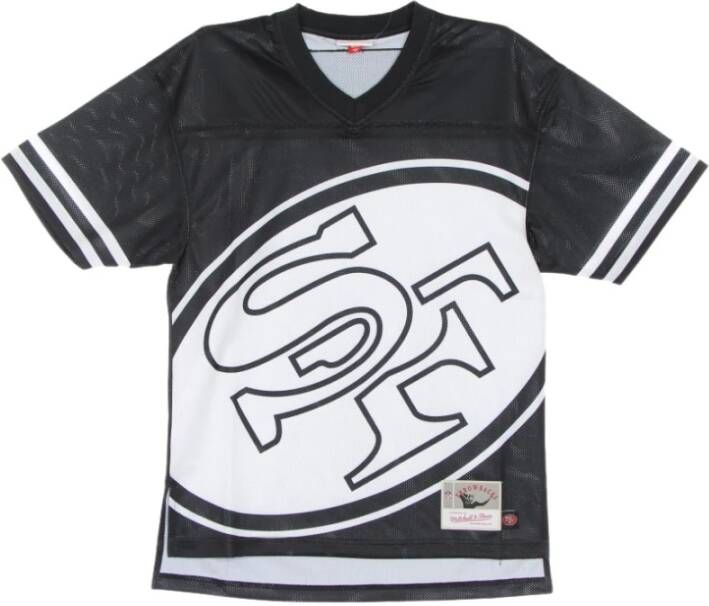Mitchell & Ness Jersey Zwart Heren