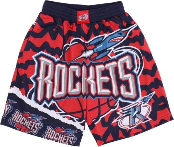 Mitchell & Ness Korte broek Rood Heren