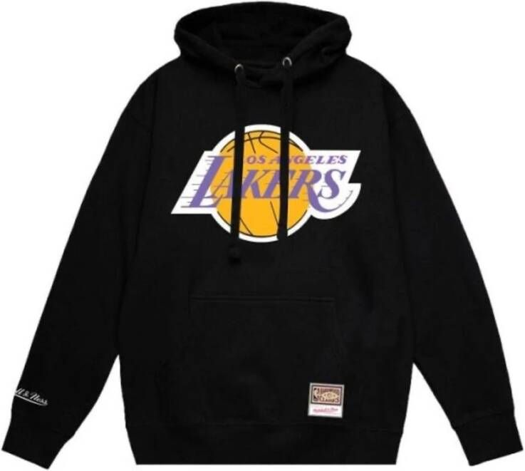 Mitchell & Ness NBA Team Logo Hoodie Zwart Black Heren