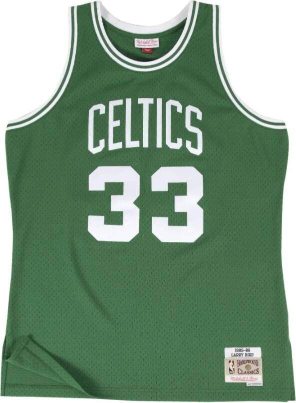 Mitchell & Ness Larry Bird Swingman Jersey Boston Celtics Groen Heren