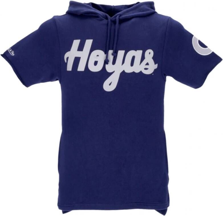 Mitchell & Ness Lichtgewicht sweatshirt met korte mouwen Blauw Heren