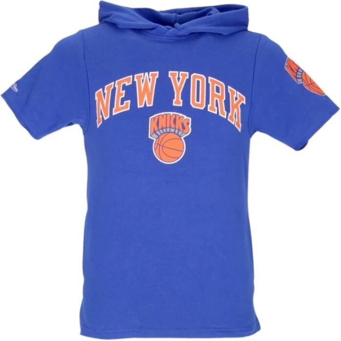 Mitchell & Ness Lichtgewicht sweatshirt met korte mouwen Blauw Heren