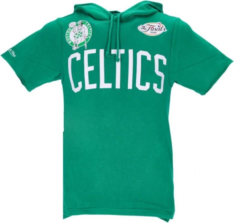 Mitchell & Ness Lichtgewicht sweatshirt met korte mouwen Groen Heren