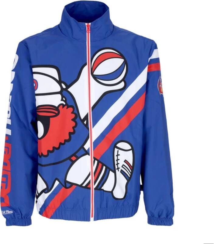 Mitchell & Ness Light Jackets Blauw Heren