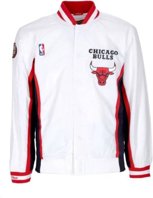 Mitchell & Ness Light Jackets Wit Heren