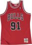 Mitchell & Ness Nba Swingman Jersey Chicago Bulls 1997-98 Dennis Rodman Sportshirts Heren scarlet maat: XL beschikbare maaten:S M L XL - Thumbnail 3