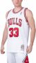 Mitchell & Ness Witte Chicago Bulls Scotty Pippen Jersey White Heren - Thumbnail 3