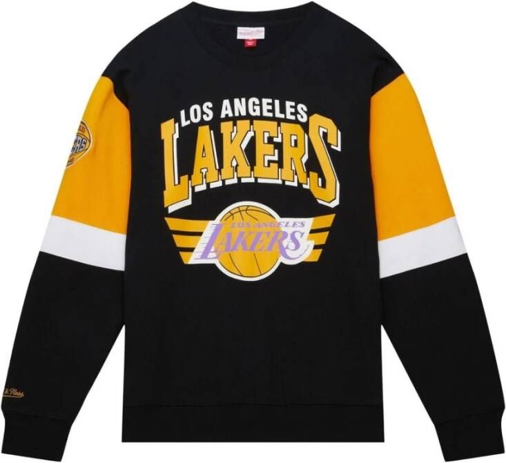 Mitchell & Ness NBA All Over 3.0 Lakers Hoodie Zwart Heren