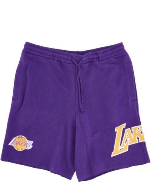 Mitchell & Ness NBA Game Day Frans Terry Short Hardwood Paars Heren