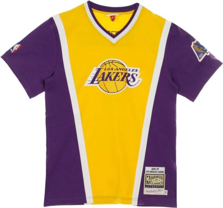 Mitchell & Ness NBA T-shirt basketbaljas Purple Heren