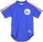 Mitchell & Ness NBA T-shirt Marca Blauw Heren - Thumbnail 1