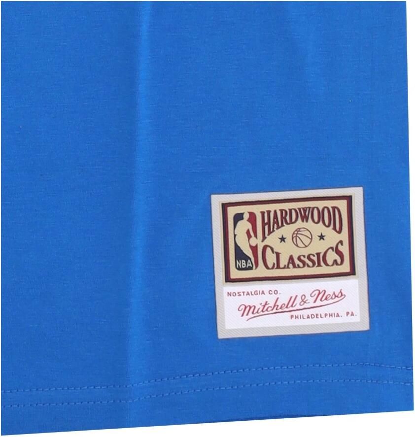 Mitchell & Ness Nba Team Logo Tee New York Knicks T-shirts Kleding royal maat: L beschikbare maaten:S M L