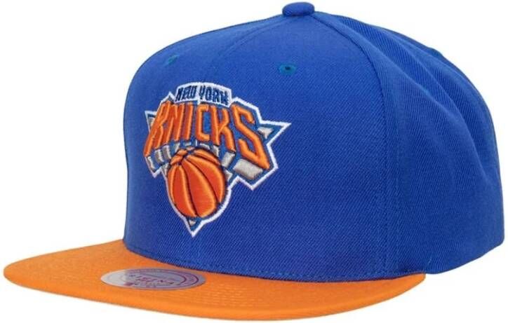 Mitchell & Ness Royal Knicks Team Tone Snapback Multicolor