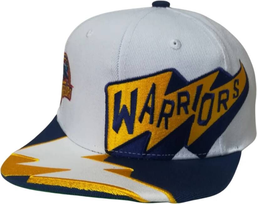 Mitchell & Ness Witte Golden State Fastime Snapback Pet Multicolor