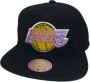Mitchell & Ness Zwarte Lakers Top Spot Snapback Black Heren - Thumbnail 1