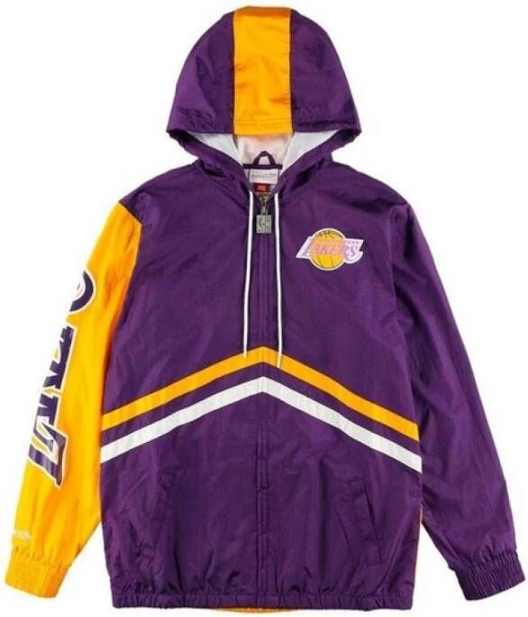 Mitchell & Ness Regenjassen Geel Heren