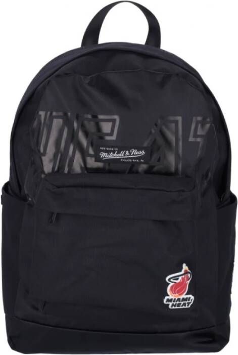 Mitchell & Ness rugzak man nba hardhout klassiekers miahea Zwart Heren