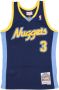 Mitchell & Ness basketball jersey nba alternate hardwood classics no 3 allen iverson 2006-07 dennug Blauw Heren - Thumbnail 1
