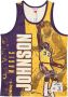 Mitchell & Ness Magic Johnson NBA Burst Tank Multicolor Heren - Thumbnail 1