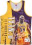 Mitchell & Ness Shaquille O'Neal NBA Burst Tank Multicolor Heren - Thumbnail 1