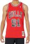 Mitchell & Ness Nba Swingman Jersey Chicago Bulls 1997-98 Dennis Rodman Sportshirts Heren scarlet maat: XL beschikbare maaten:S M L XL - Thumbnail 4