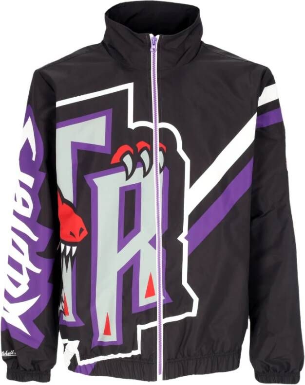 Mitchell & Ness Sweater met rits Zwart Heren