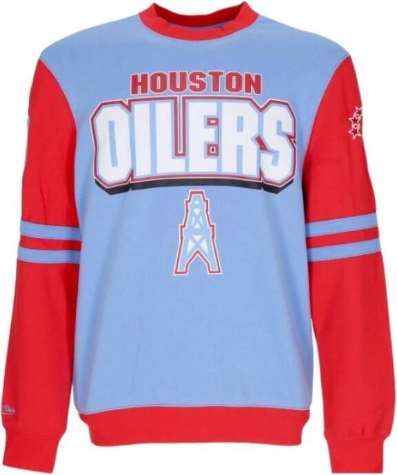 Mitchell & Ness Sweatshirt Blauw Heren