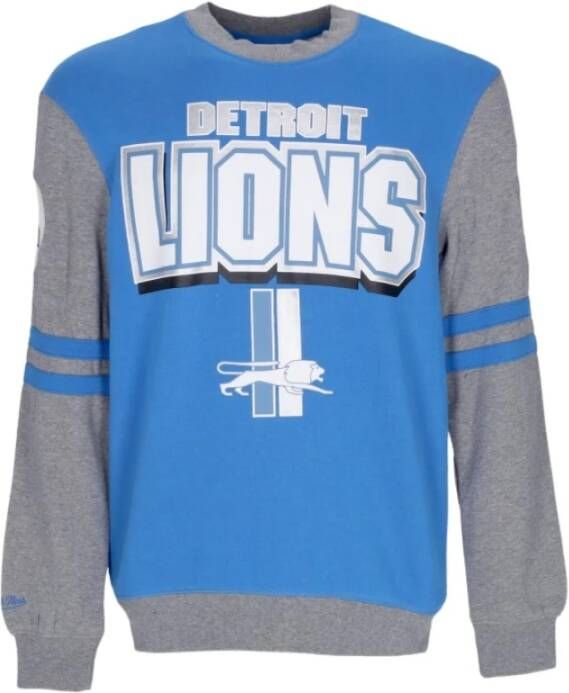 Mitchell & Ness Sweatshirt Blauw Heren