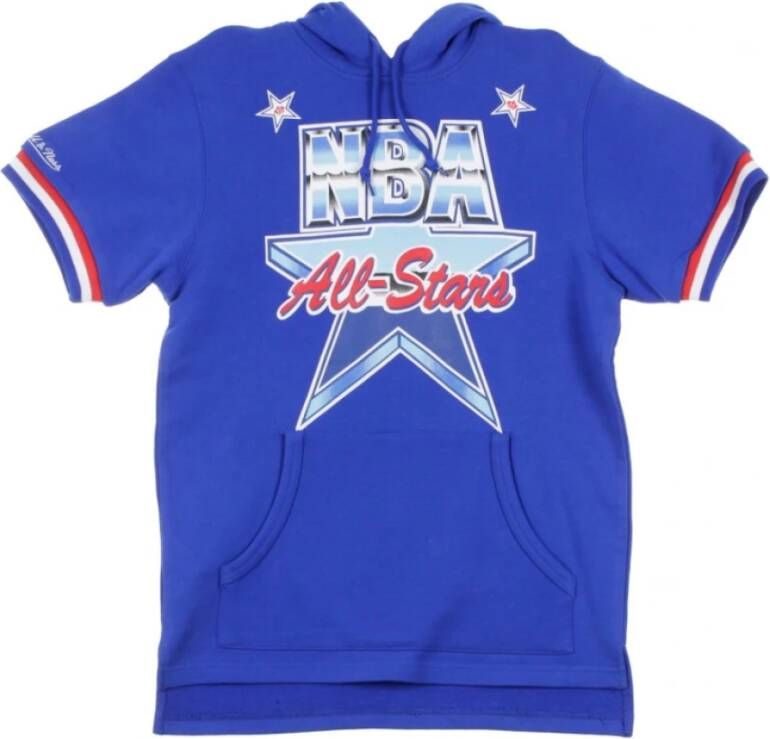 Mitchell & Ness Sweatshirt met capuchon Blauw Heren