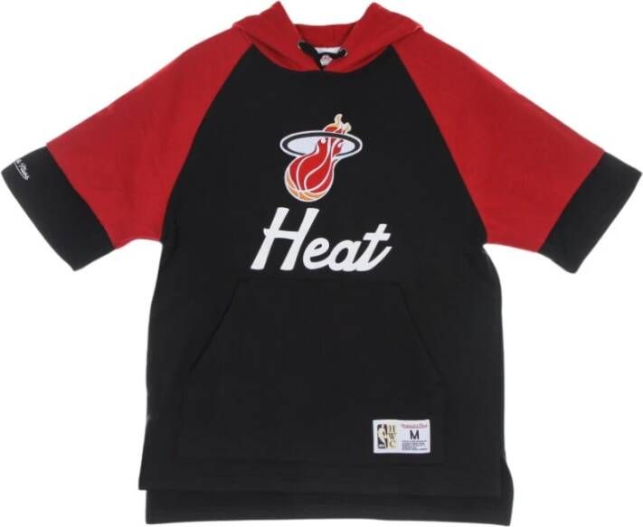 Mitchell & Ness Sweatshirt met korte mouwen Zwart Heren