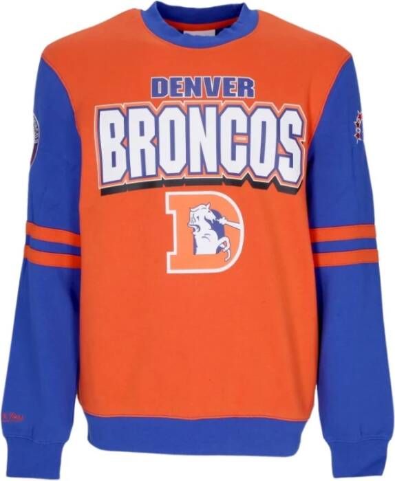 Mitchell & Ness Sweatshirt Oranje Heren