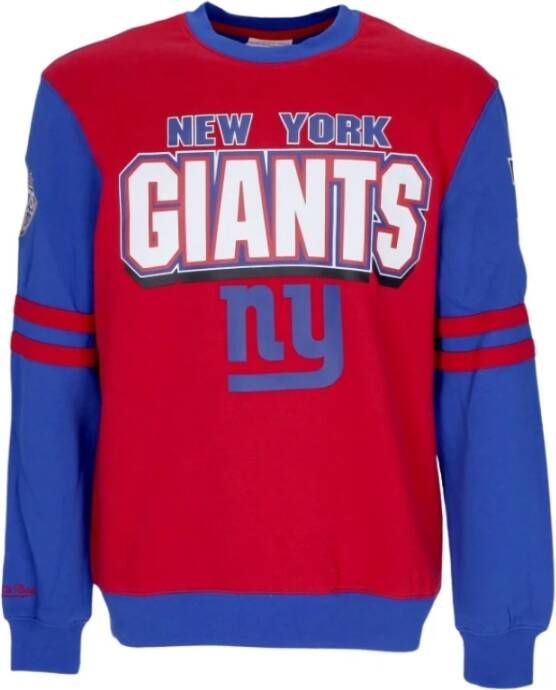 Mitchell & Ness Sweatshirt Rood Heren