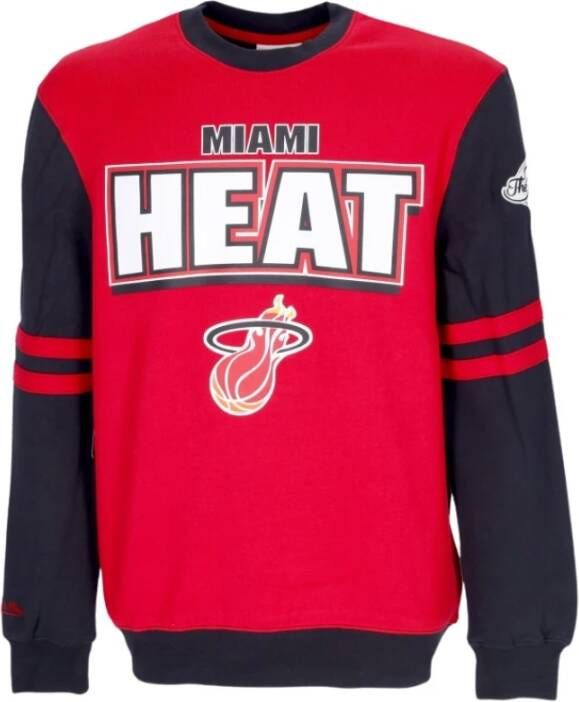 Mitchell & Ness Sweatshirt Rood Heren