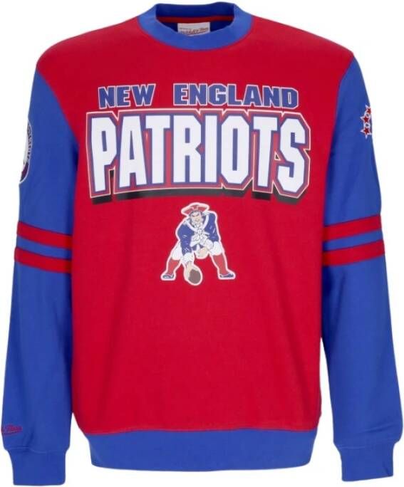 Mitchell & Ness Sweatshirt Rood Heren