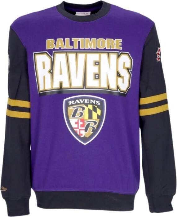 Mitchell & Ness Sweatshirts Paars Heren