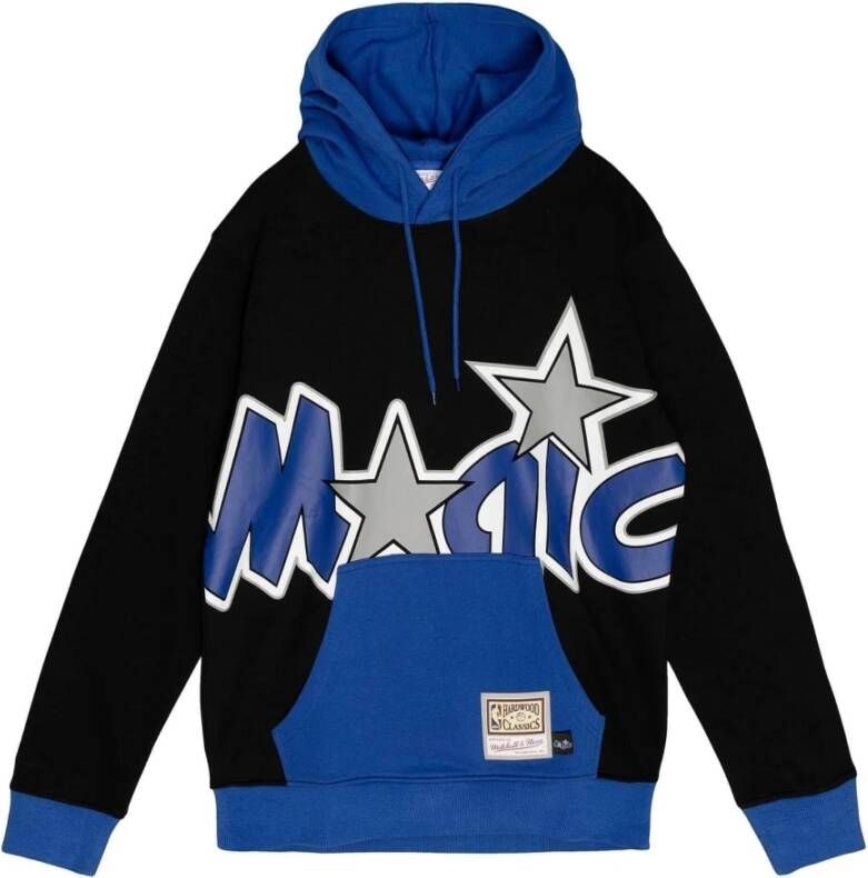 Mitchell & Ness Orlando Magic NBA Big Face Hoodie 5.0 Black Heren