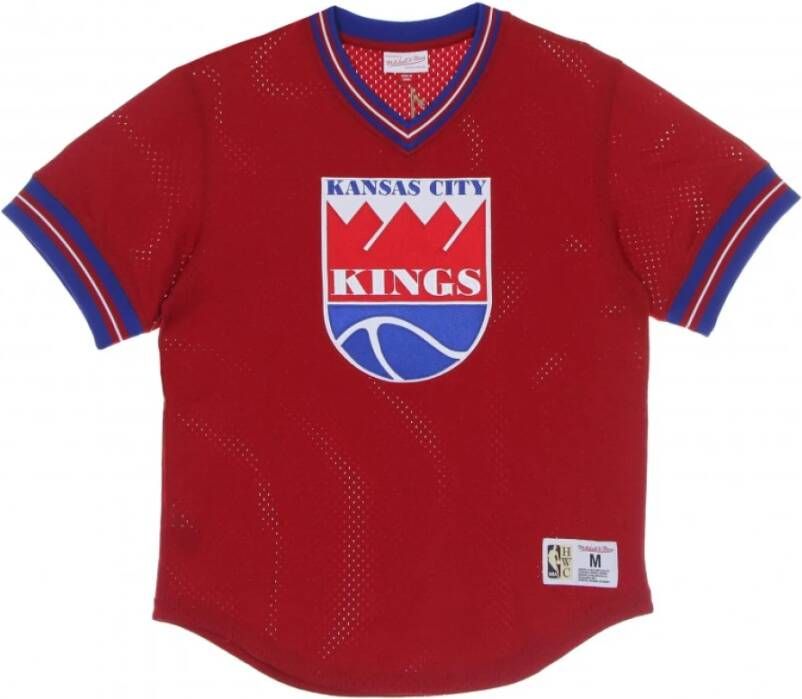 Mitchell & Ness T-shirt Rood Heren