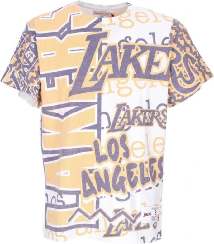 Mitchell & Ness t-shirt White Heren
