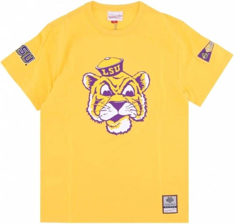 Mitchell & Ness T-shirts Yellow Heren