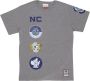 Mitchell & Ness T-Shirts Grijs Heren - Thumbnail 1