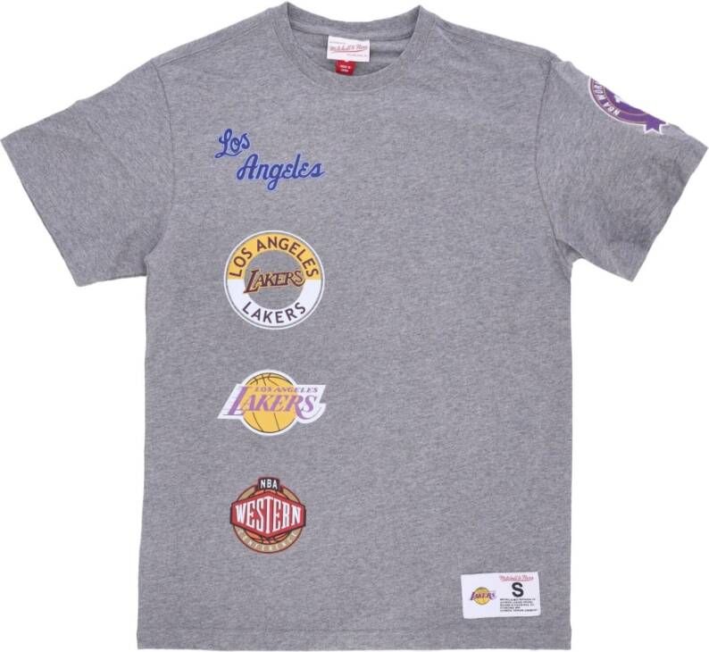 Mitchell & Ness T-Shirts Grijs Heren