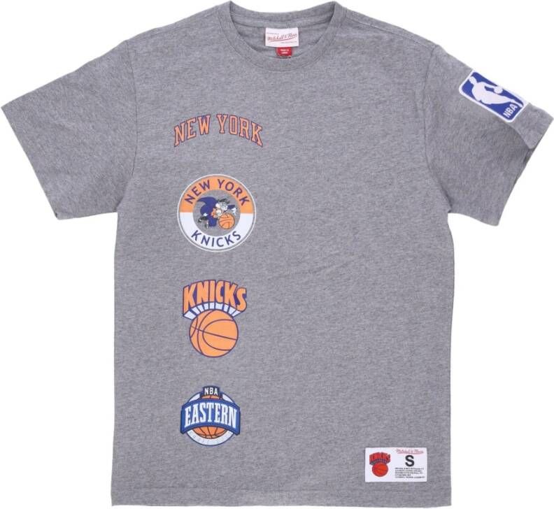 Mitchell & Ness T-Shirts Grijs Heren