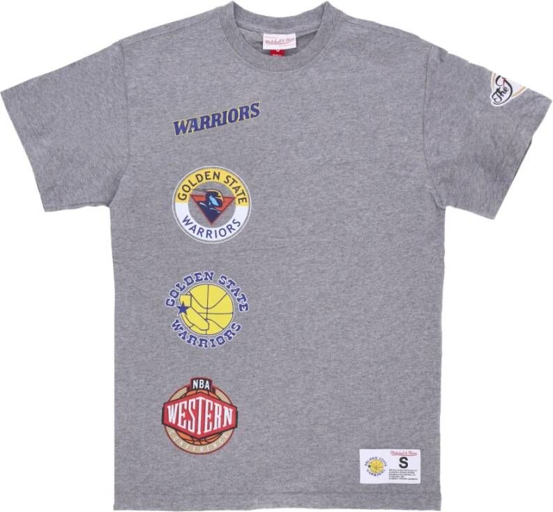 Mitchell & Ness T-Shirts Grijs Heren